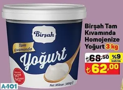 BİRŞAH HOMOJENİZE YOĞURT BİRŞAH HOMOJENİZE YOĞURT